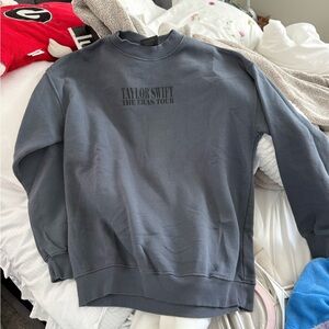 Taylor Swift The Eras Tour Gray Sweatshirt